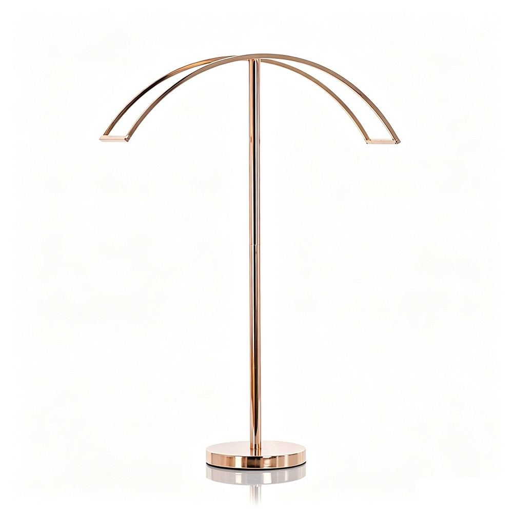 80cm Arch Wedding Table Centerpiece Floral Display Holder - Rose Gold
