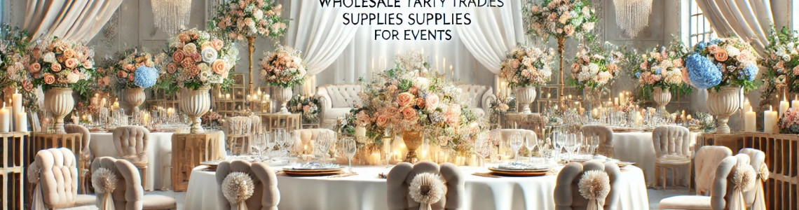 The Ultimate Guide to Buying Wholesale Trade Party Supplies for Events
