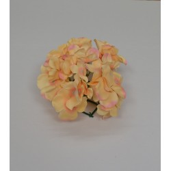 Yellow Hydrangea Flower Heads - Pack of 10