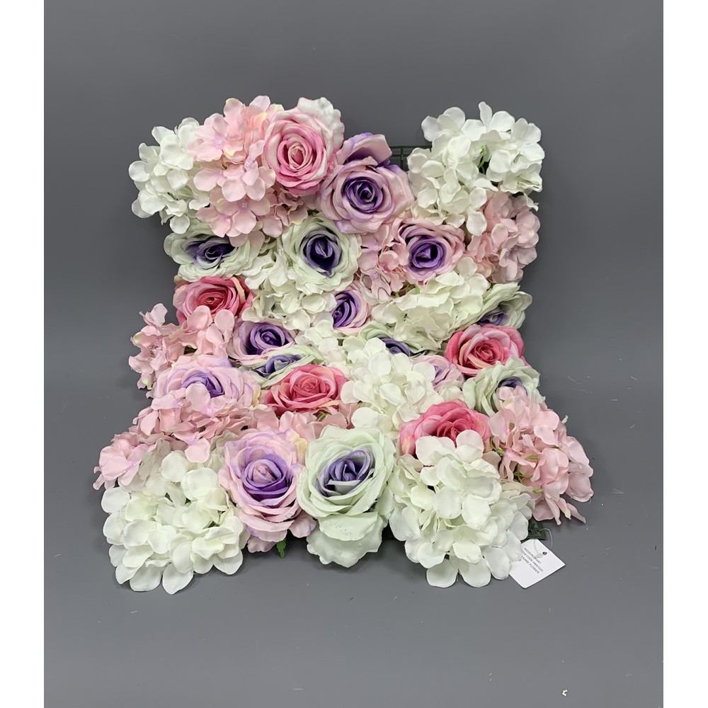 Premium Purple and Pink 3D Flower Wall Panel