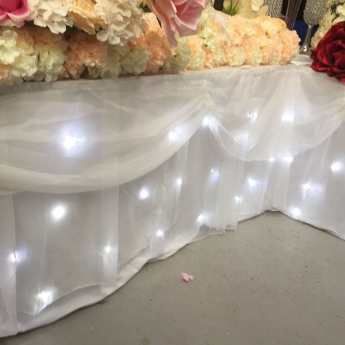 LED Table Skirts