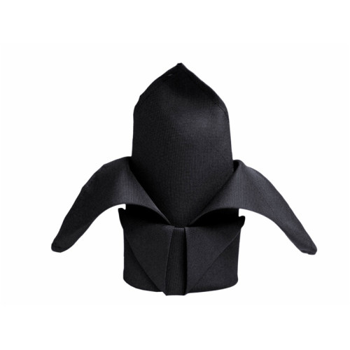 Black Polyester Napkins - Pack of 10