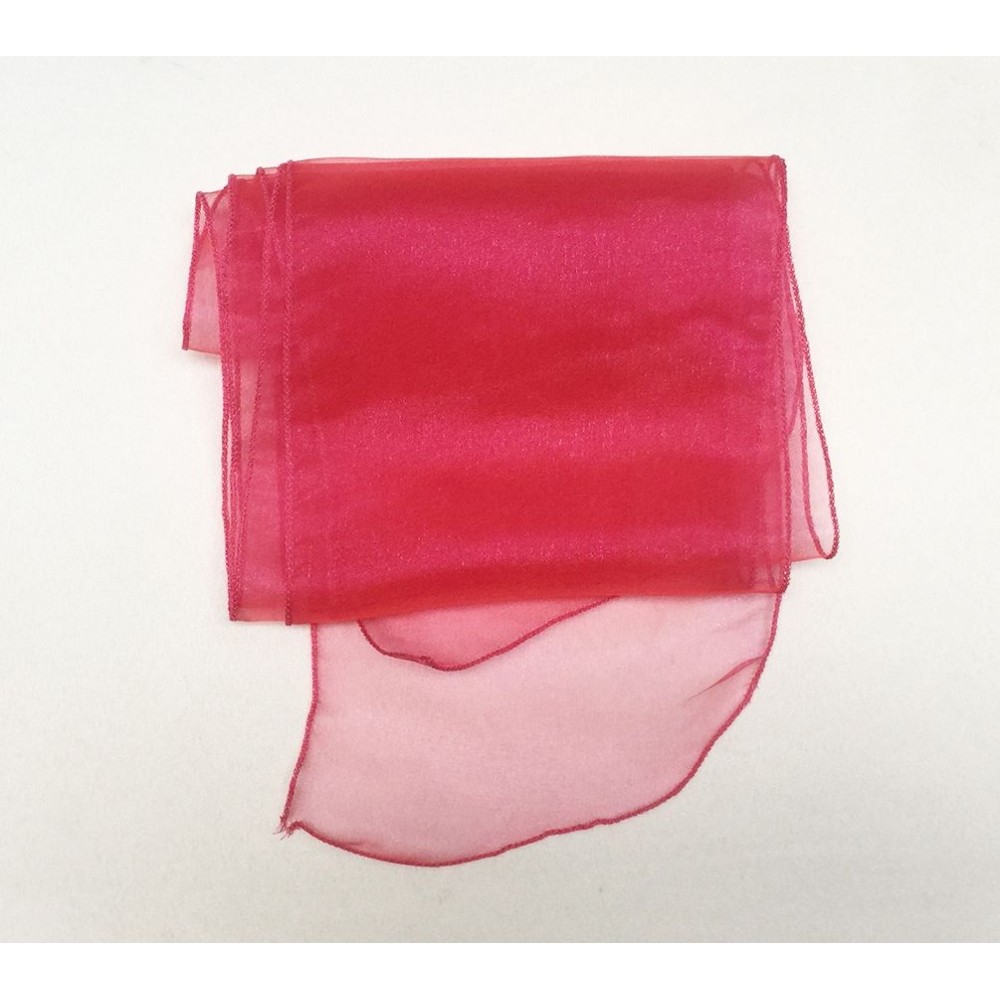 Hot Pink Organza Chair Bows - PACK of 10