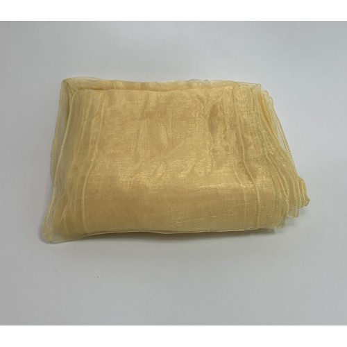 Light Gold Organza Chair Bows - PACK of 10
