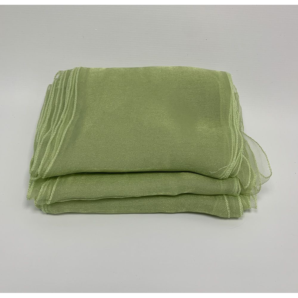 Mint Green Organza Chair Bows - PACK of 10