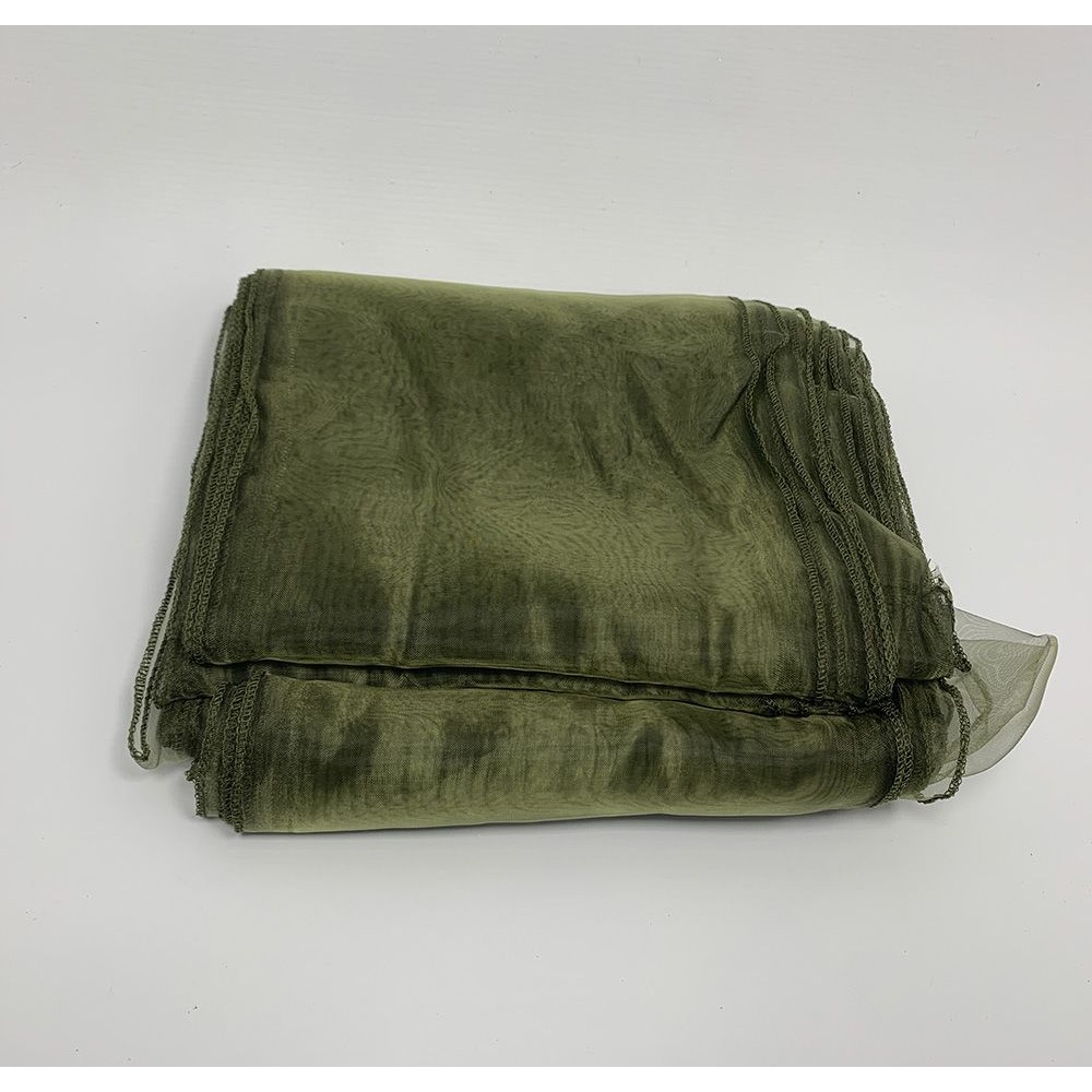 Olive Green Organza Chair Bows - PACK of 10