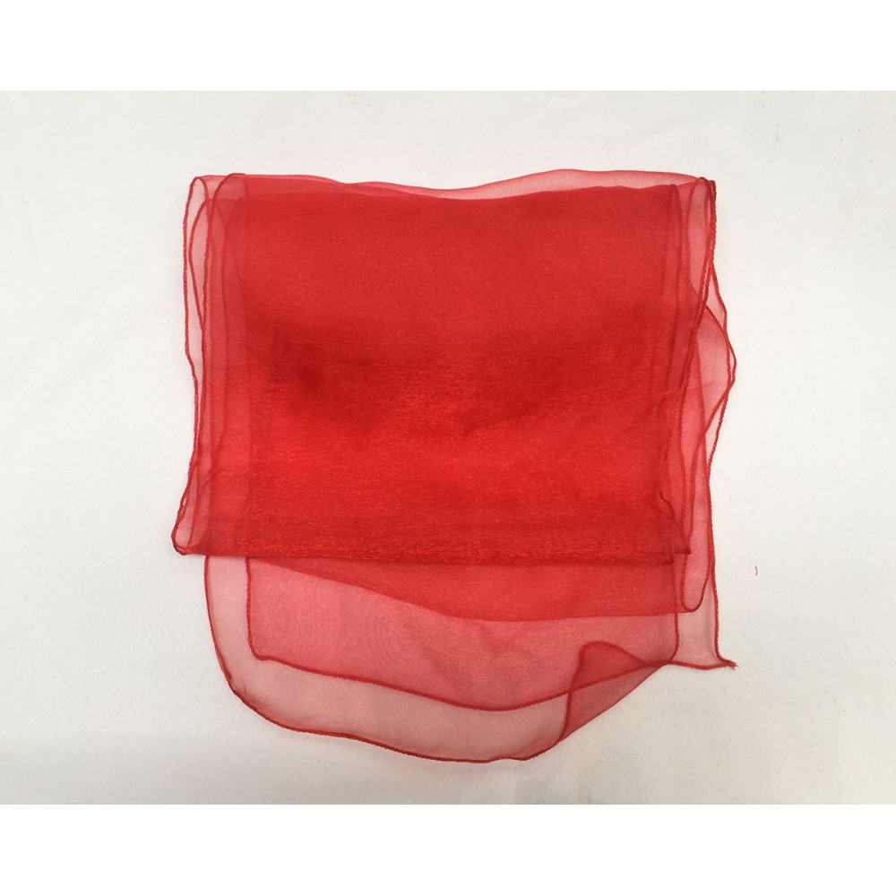 RED Organza Chair Bows - PACK of 10