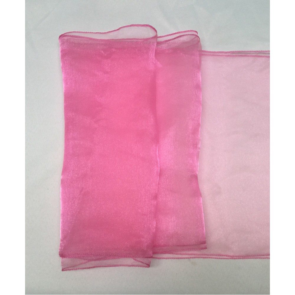 Baby Pink Organza Table Runners (14"x108")