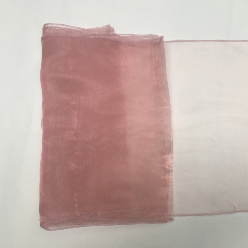 Dusky Pink Organza Table Runners (14"x108")