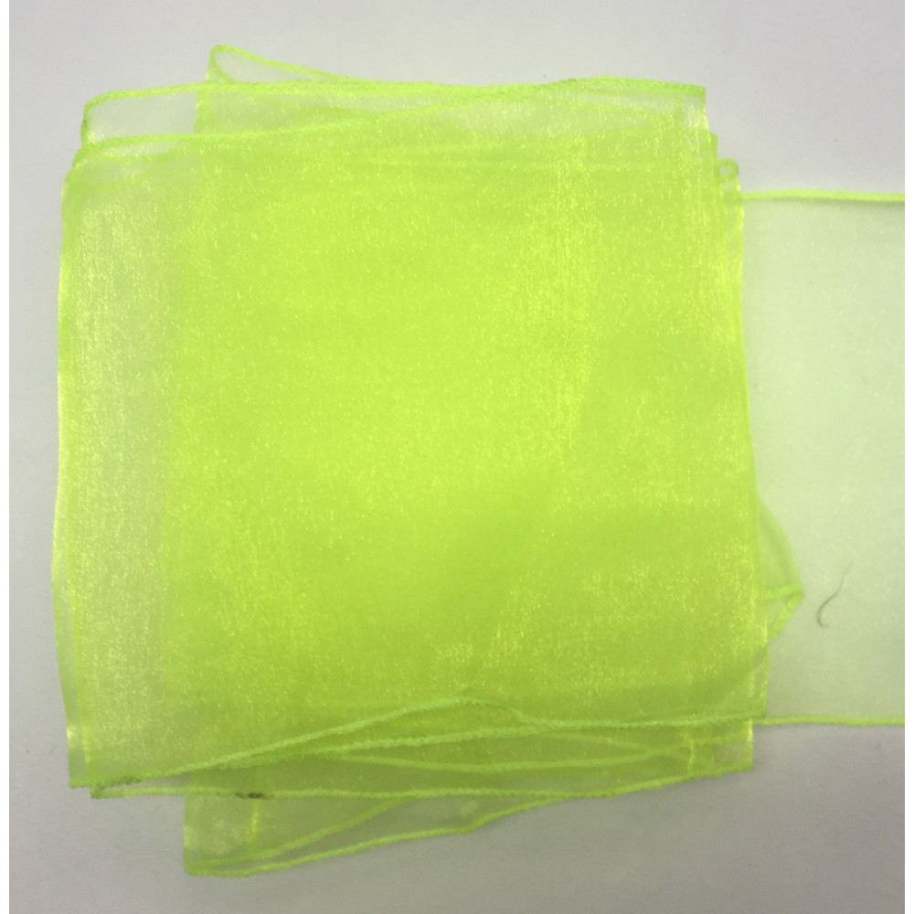 Lime Green Organza Table Runners (14"x108")
