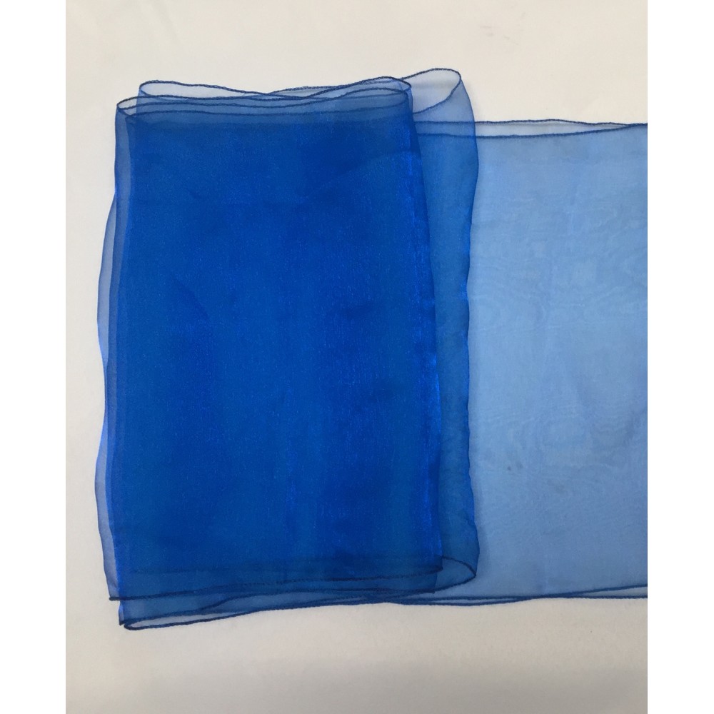 Royal Blue Organza Table Runners (14"x108")