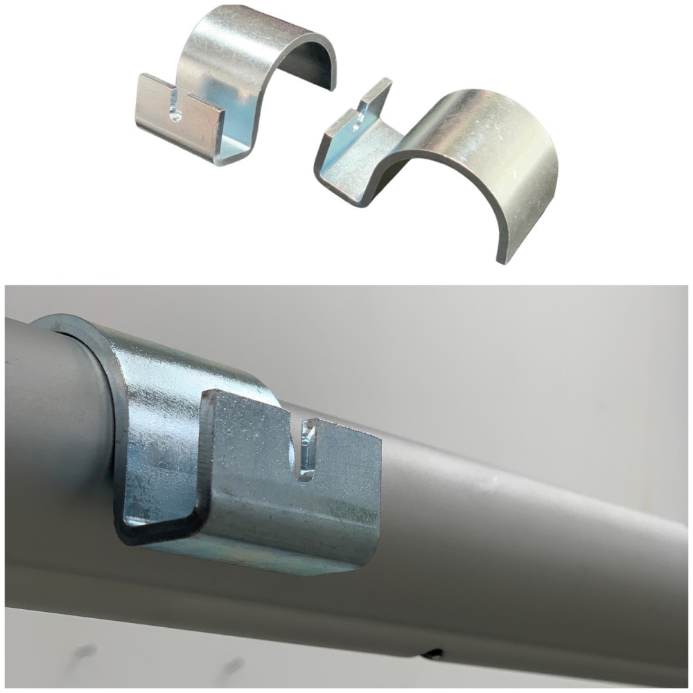 Shelf Hanger | Crossbar Support Hanger - Pack of 2