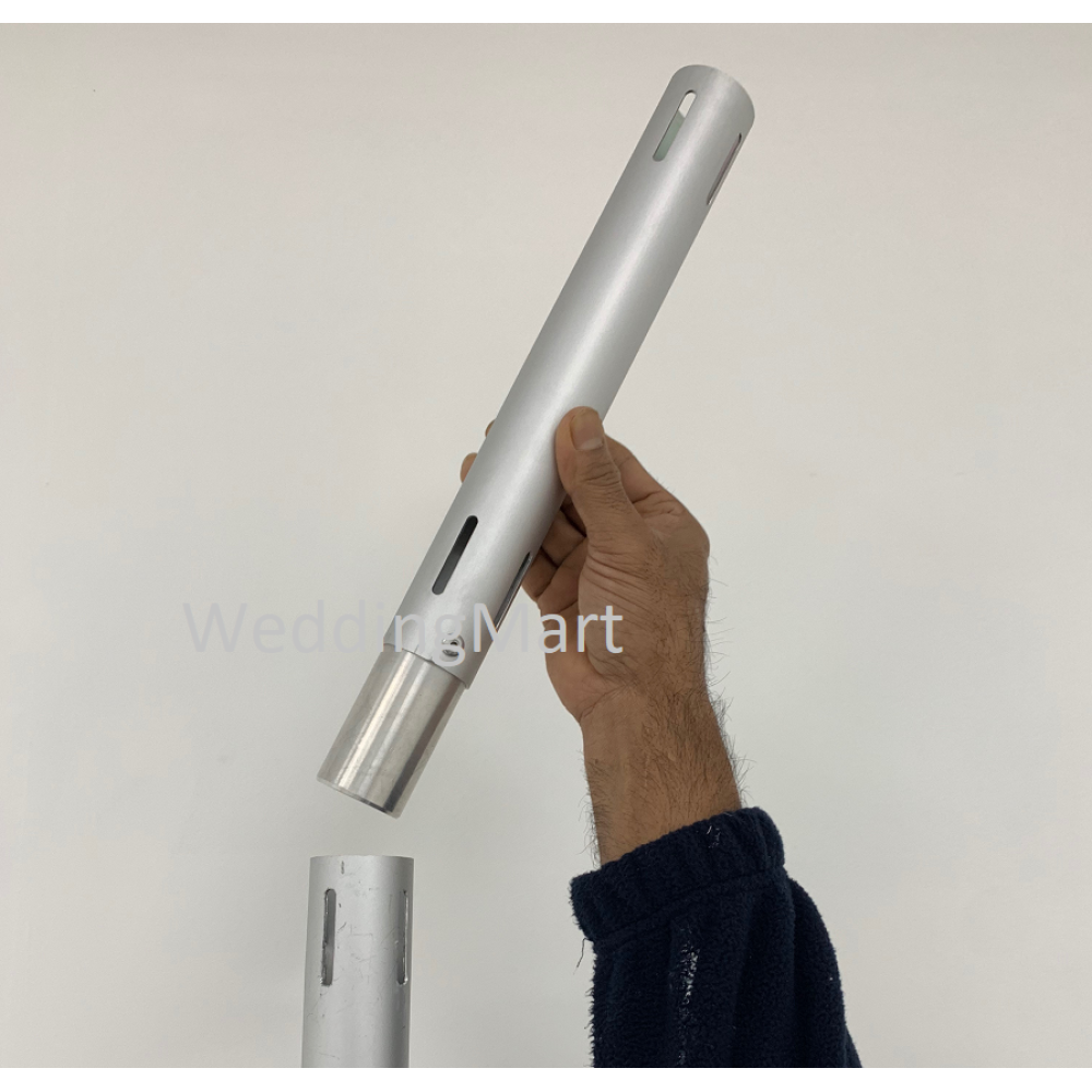 Vertical Upright Extension for Double Crossbars