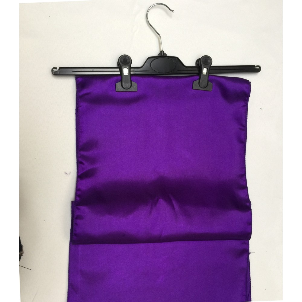 Cadbury Purple Satin Table Runner (14"x108")