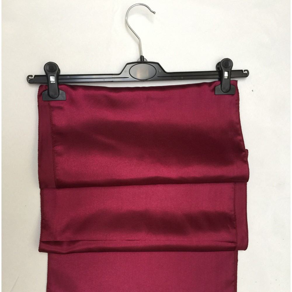 Maroon Satin Table Runners (14"x108")