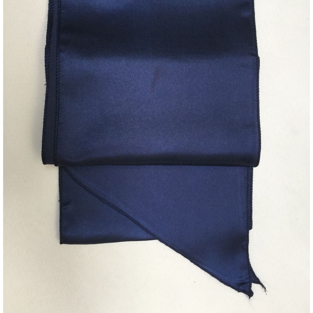 Navy Blue Satin Sash - PACK OF 10