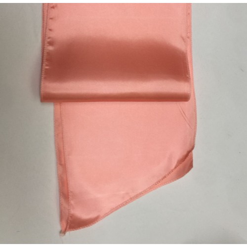 Peach Satin Sash - PACK OF 10