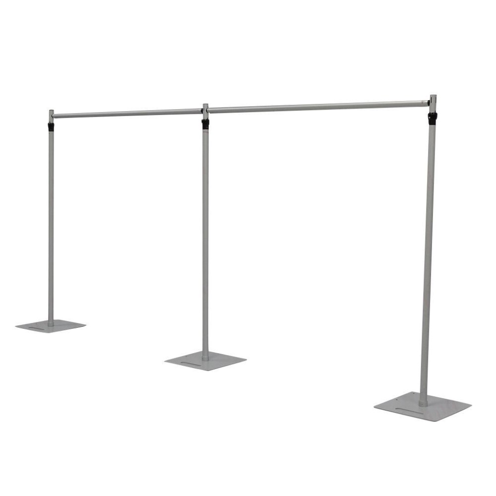 8Mx4M Pipe and Drape Kits (8'-14' Extendable uprights and crossbars)
