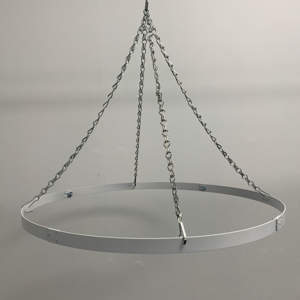 20 Inch Ceiling Draping Hanging Metal Hoop