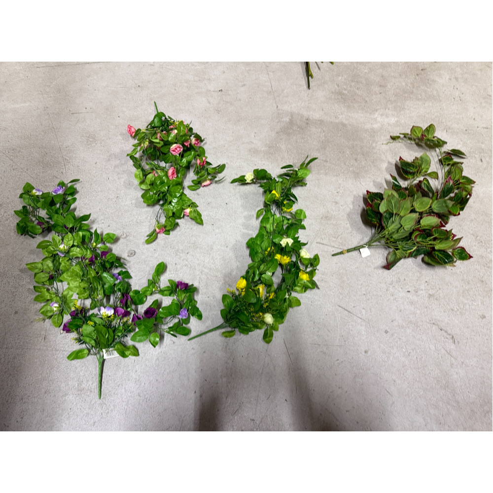 Mix Lot of Artificial Hanging Flower Stems CL-AF-2501